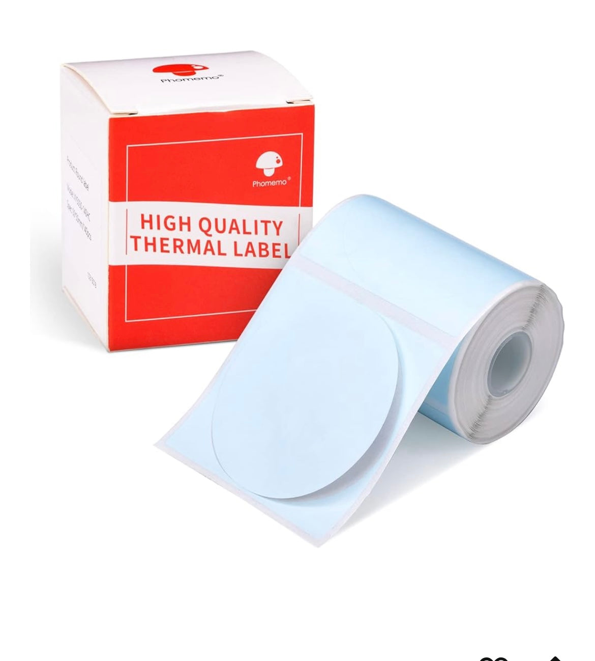 Round thermal label/stickers