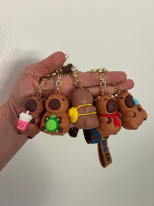 Capibara Keychain