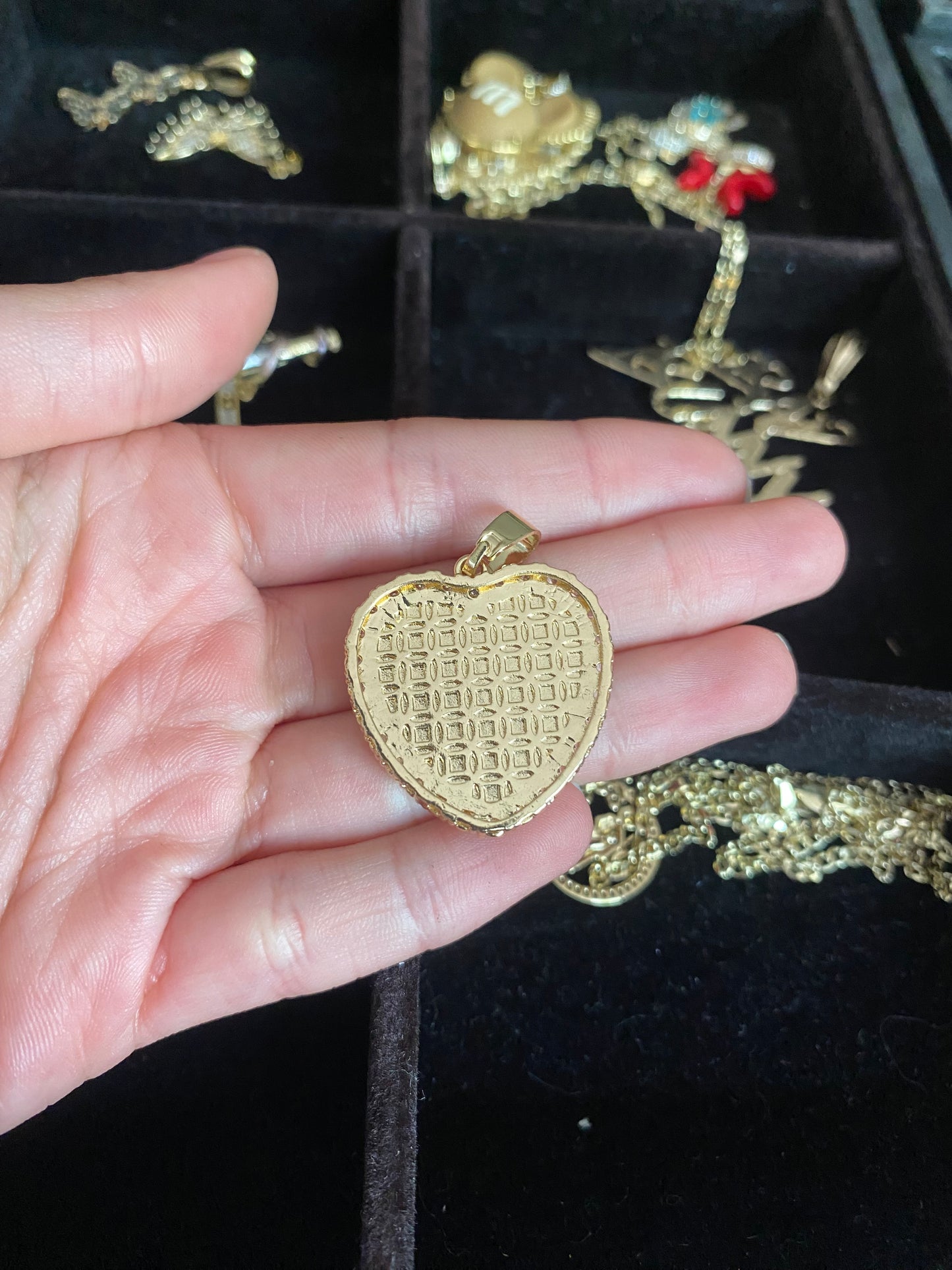 San Judas/Saint Jude heart pendant