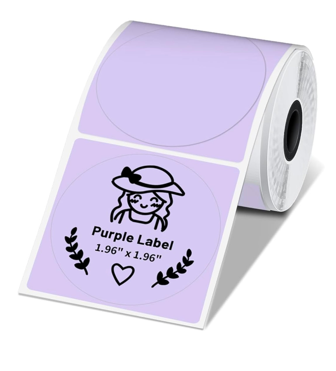 Round thermal label/stickers