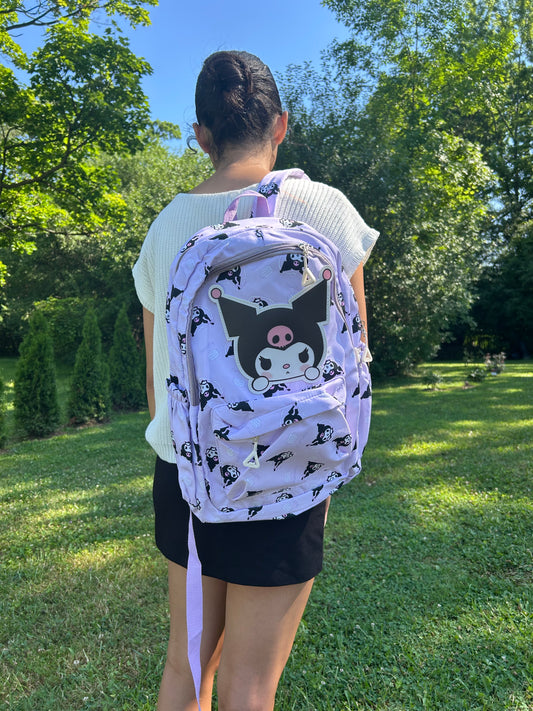 Purple kuro backpack