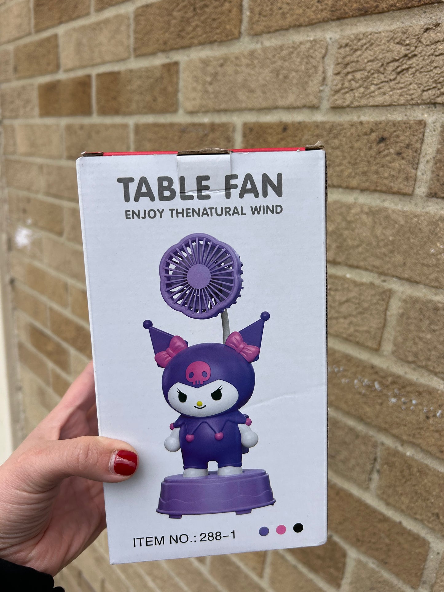 Table fan