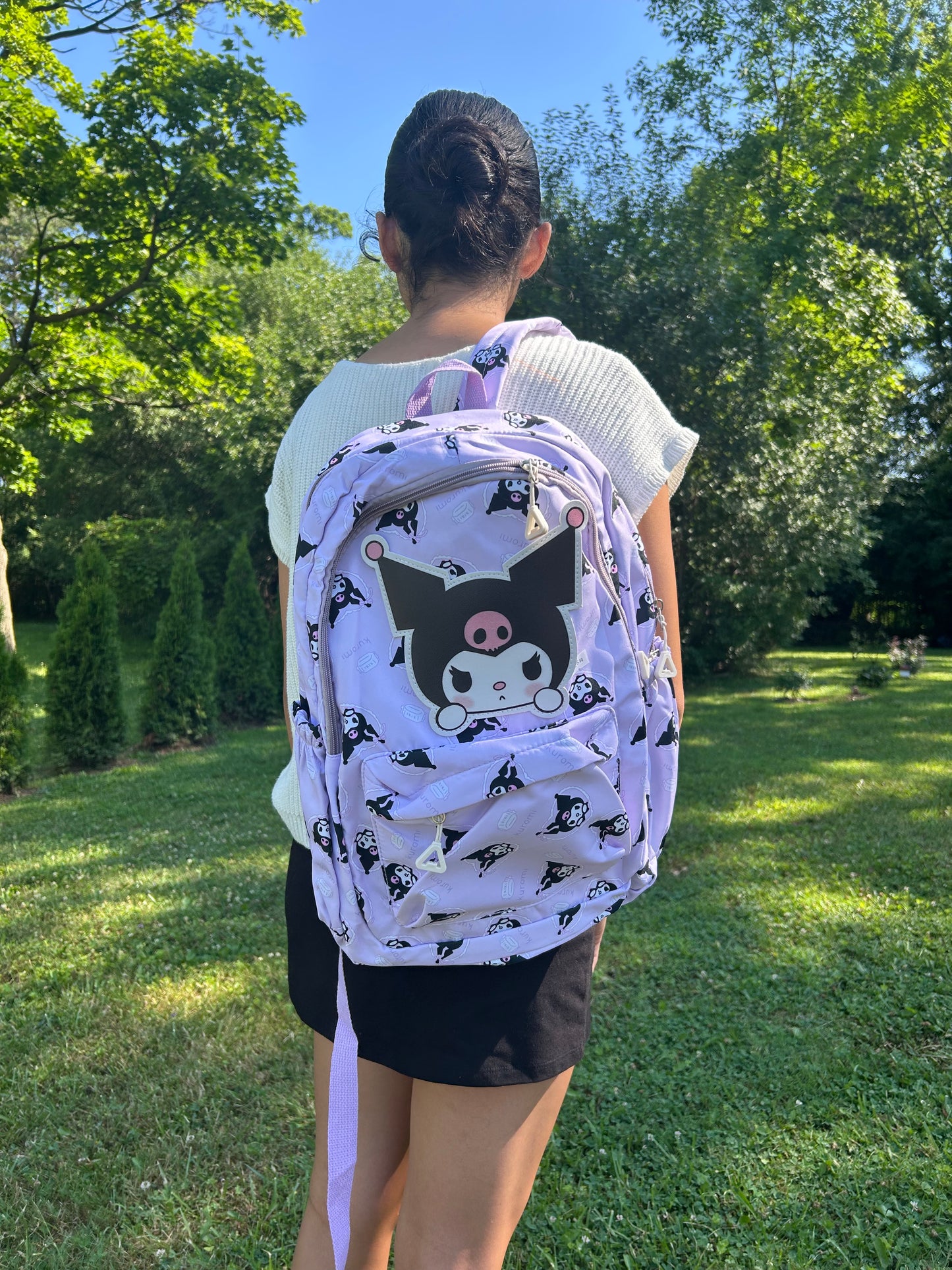 Purple kuro backpack
