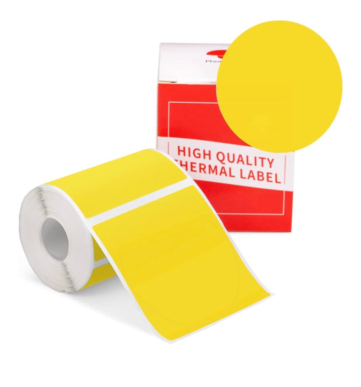 Round thermal label/stickers
