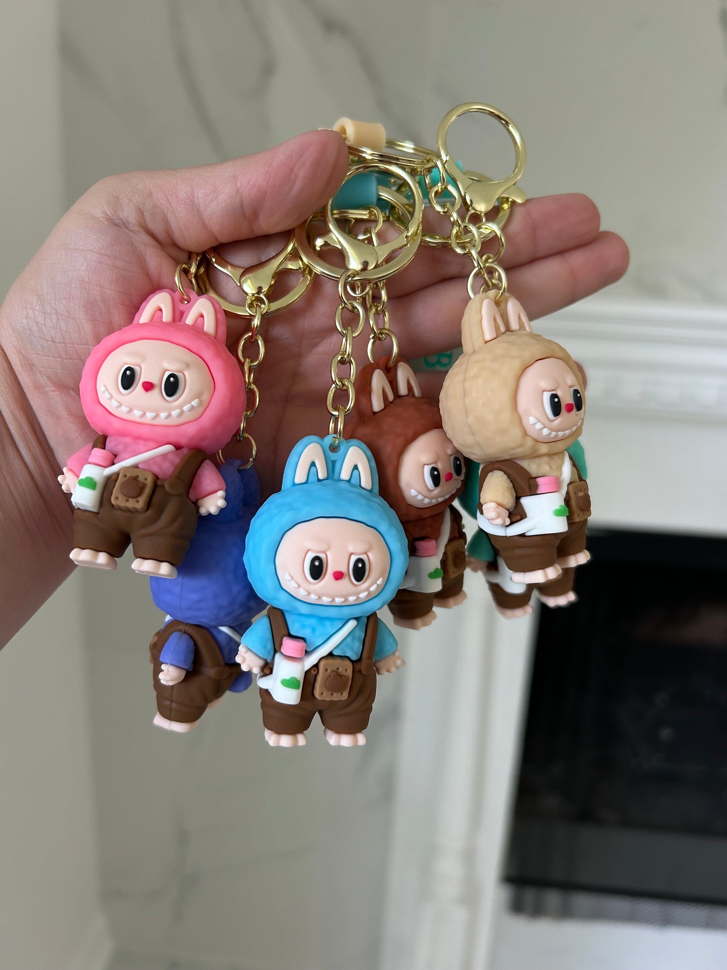 Lafufu keychains