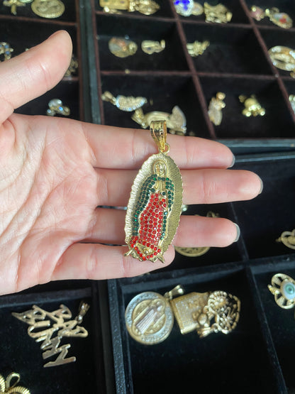 Virgin de Guadalupe/Virgin Mary pendant