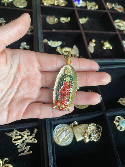 Virgin de Guadalupe/Virgin Mary pendant