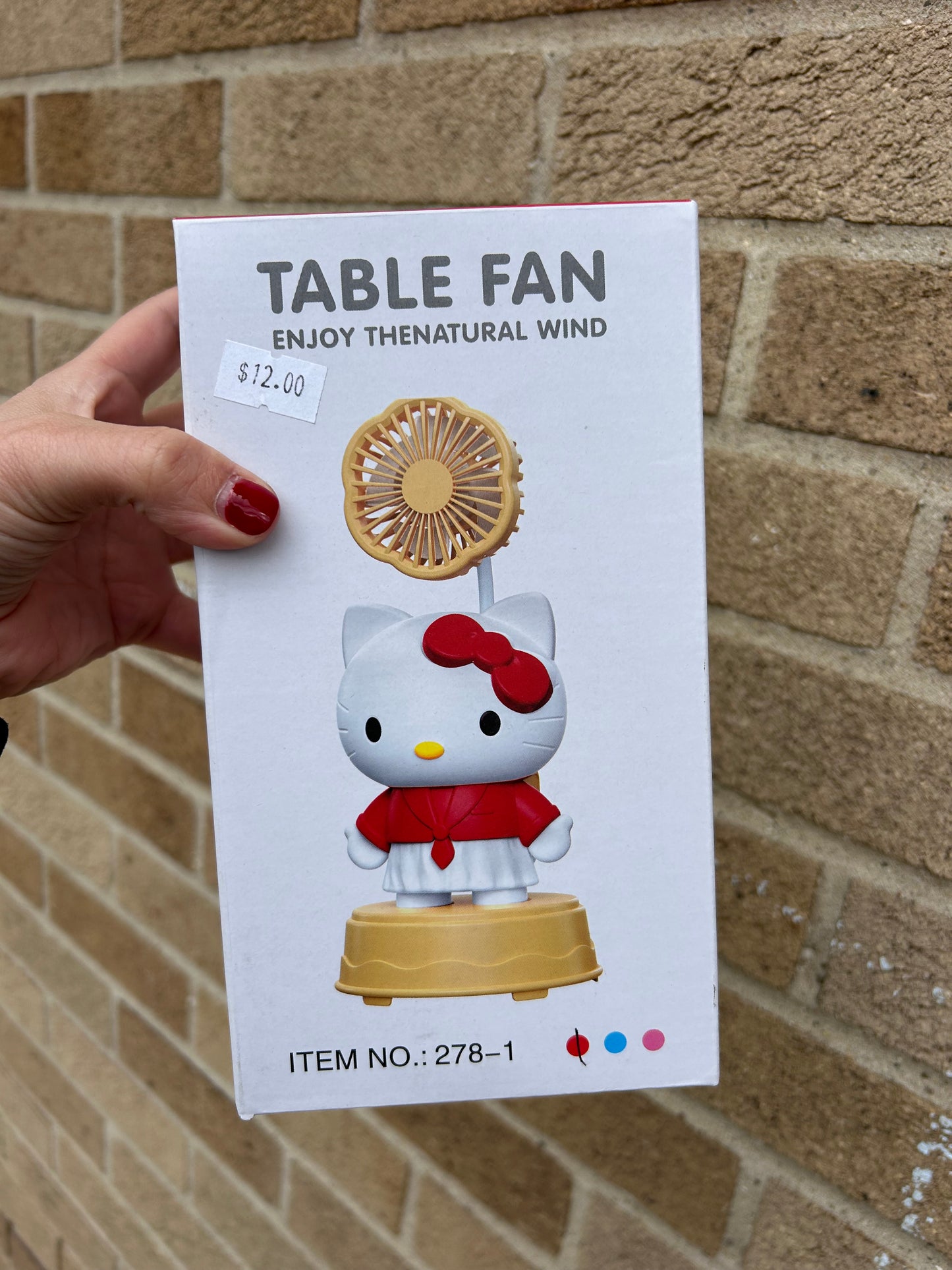 Table fan