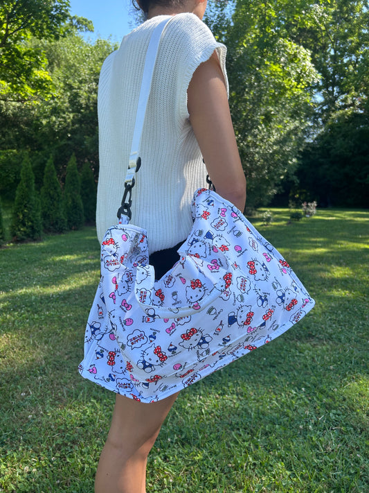 Hk white bag