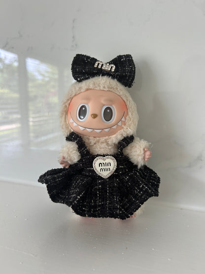 Meow meow black dress/bow