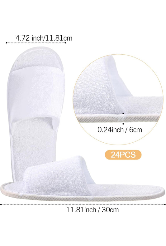 Custom slippers add text