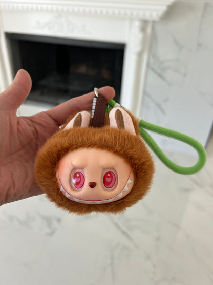 Lafufu head keychain music/light